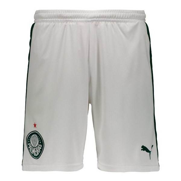 Tailandia Pantalones Palmeiras 1ª 2019/20 Blanco